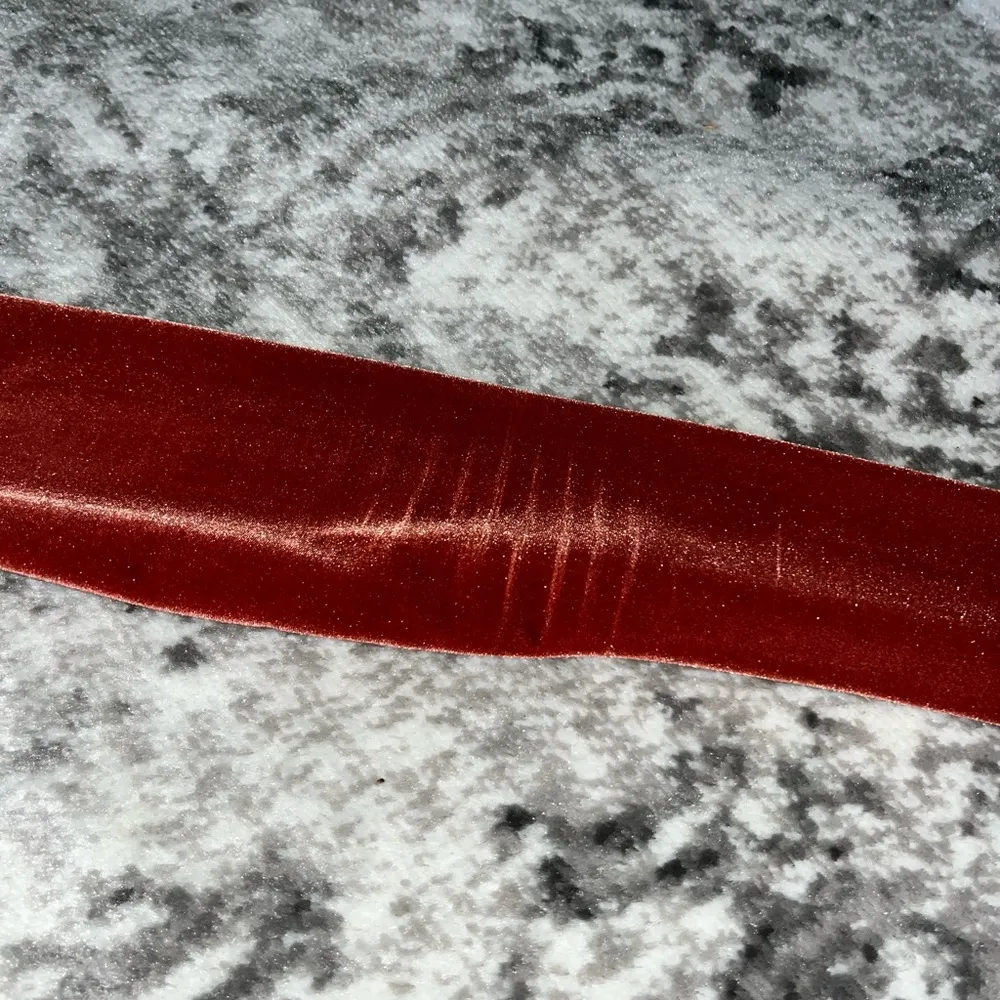 Madewell Velvet Wrap Bodysuit Burnished Rust - Image 10