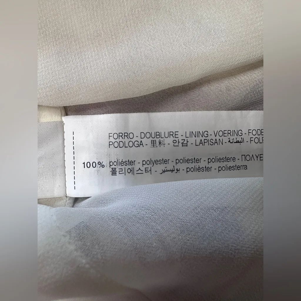 ZARA Pattern Paisley Patchwork with Tassels Boho Long MIDI Dress size XXS - Image 11