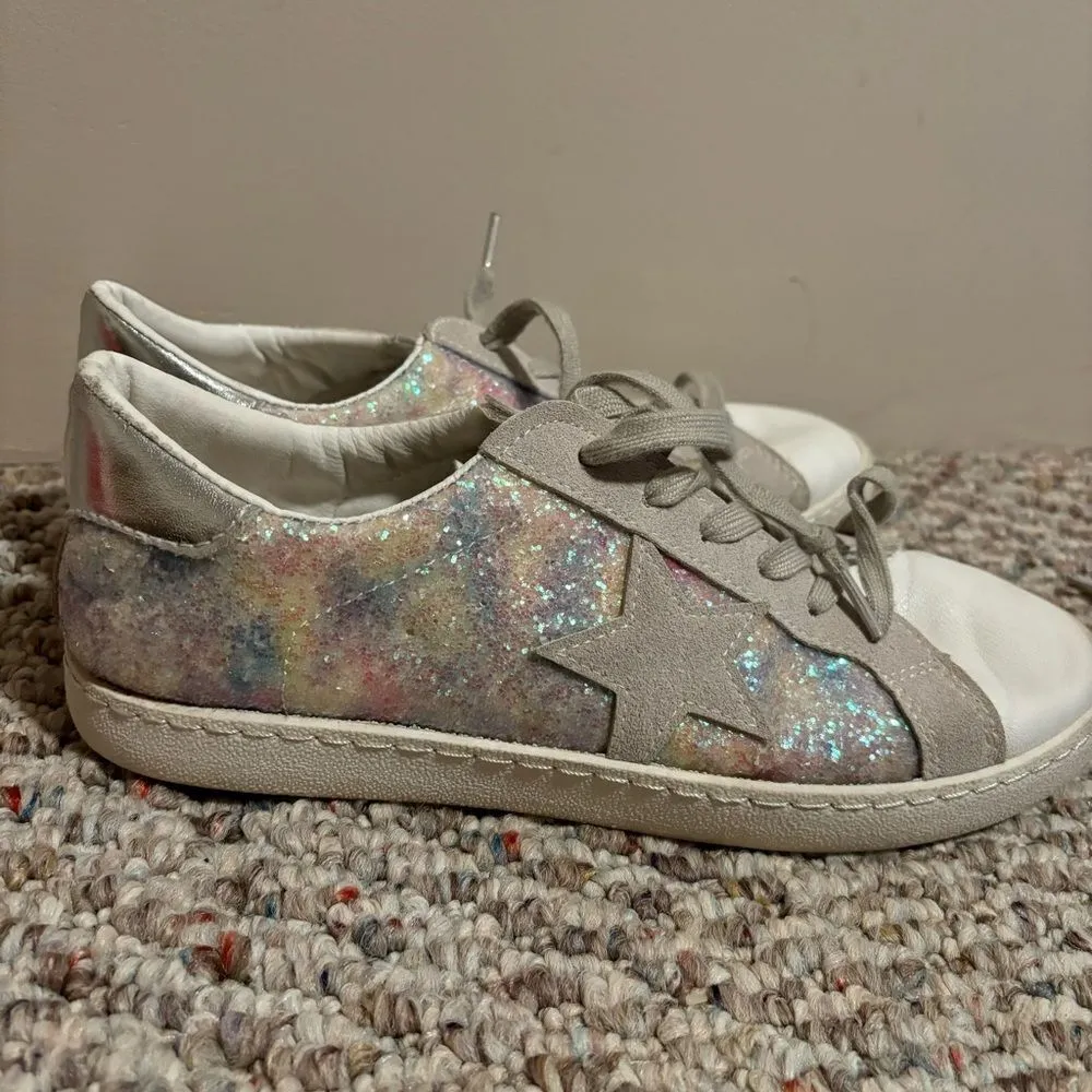 Vintage Havana Bianca Glitter Multi Star BarbieCore- Size 8 - Image 3