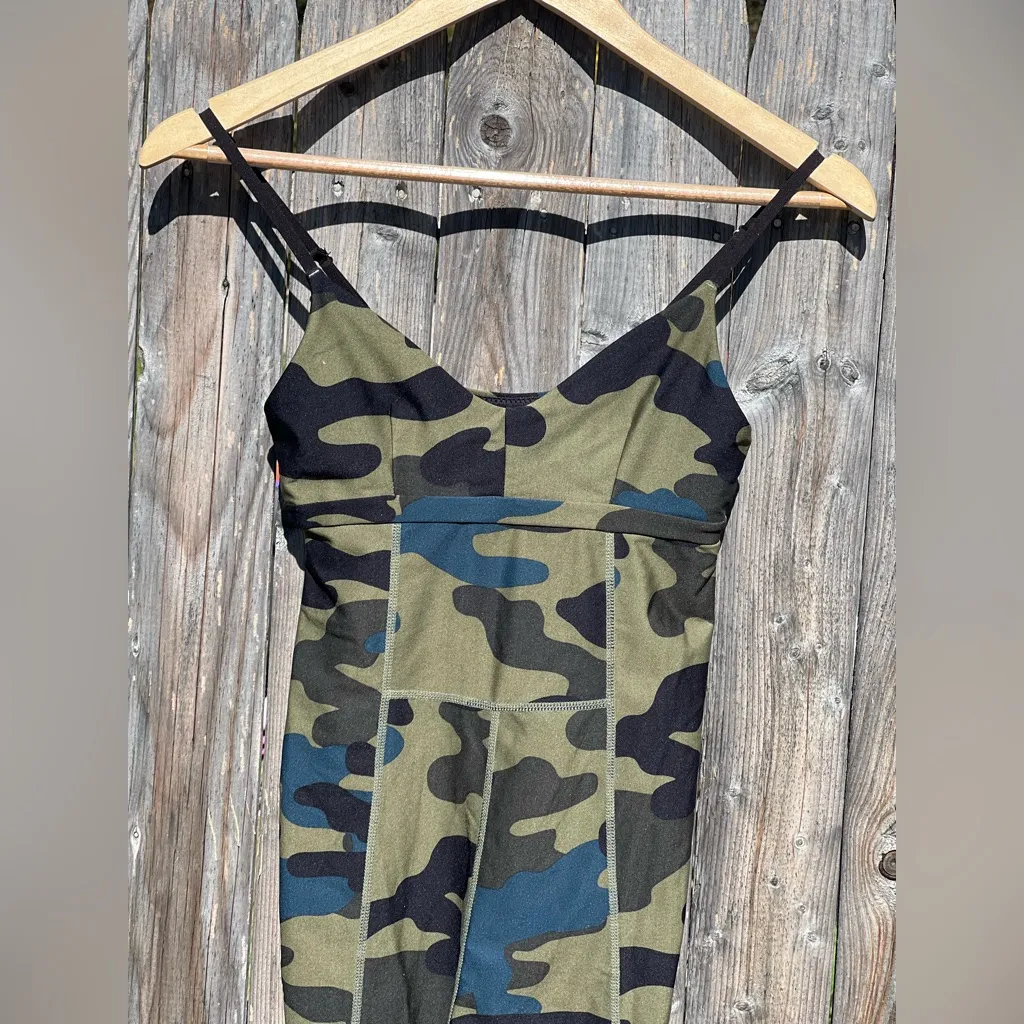 THE UPSIDE
Camouflage Jumpsuit In Army Camo Green Size 4 - Image 3