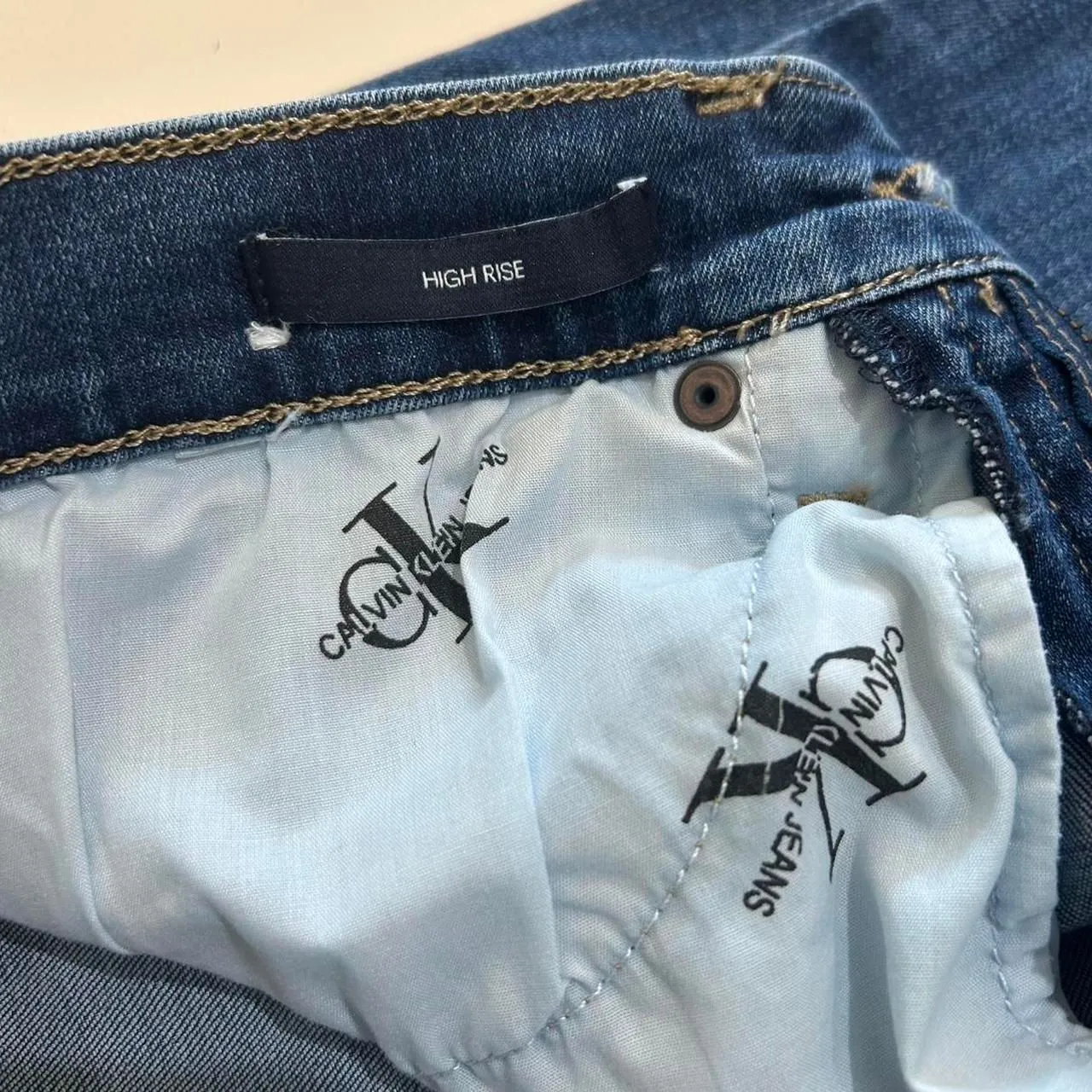 Calvin Klein Denim Bermuda Shorts - Image 6