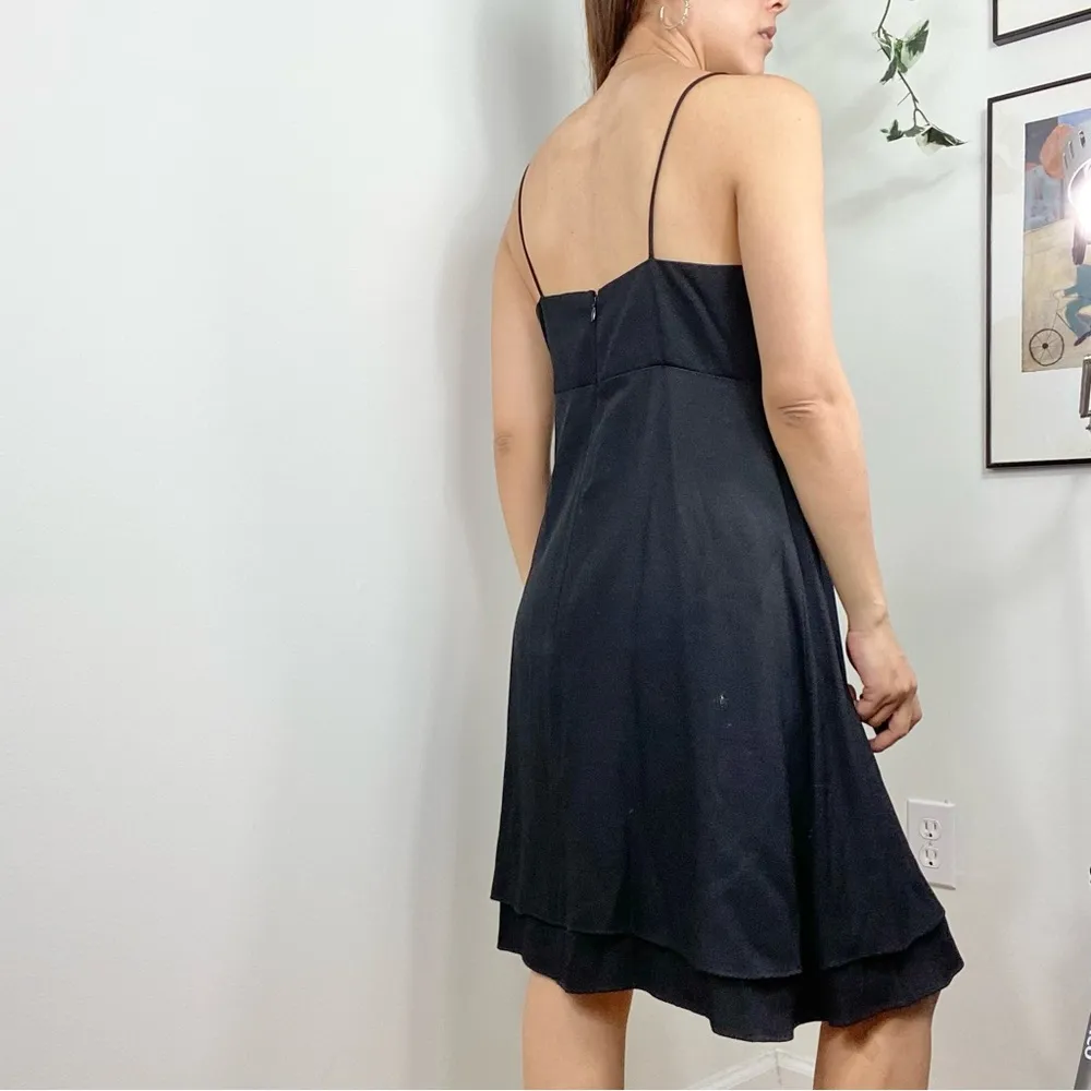 LATE EDITION 90s BLACK DRESS Size 8 - Image 4