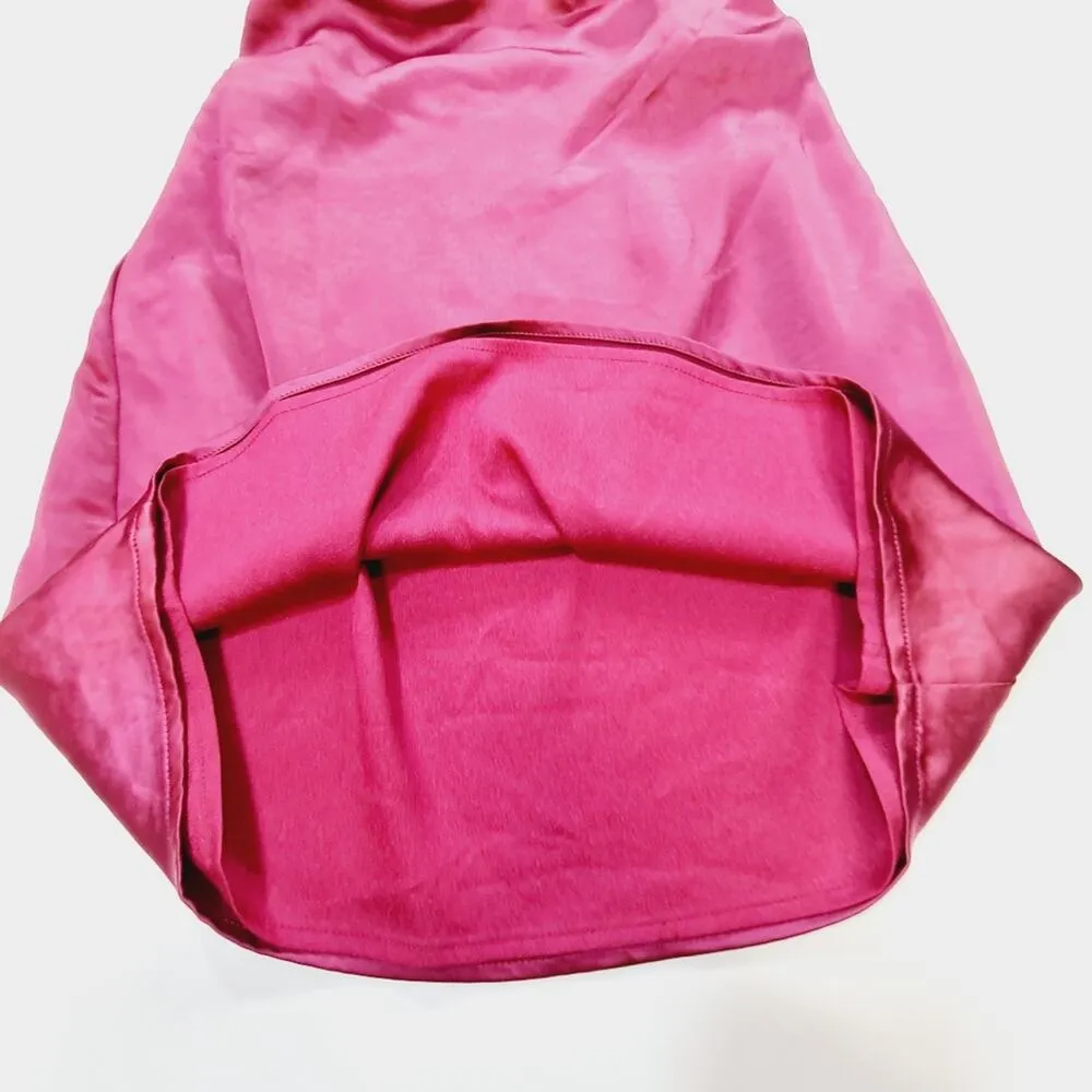 Superdown Julieta Mini Dress in Magenta Medium - Image 4