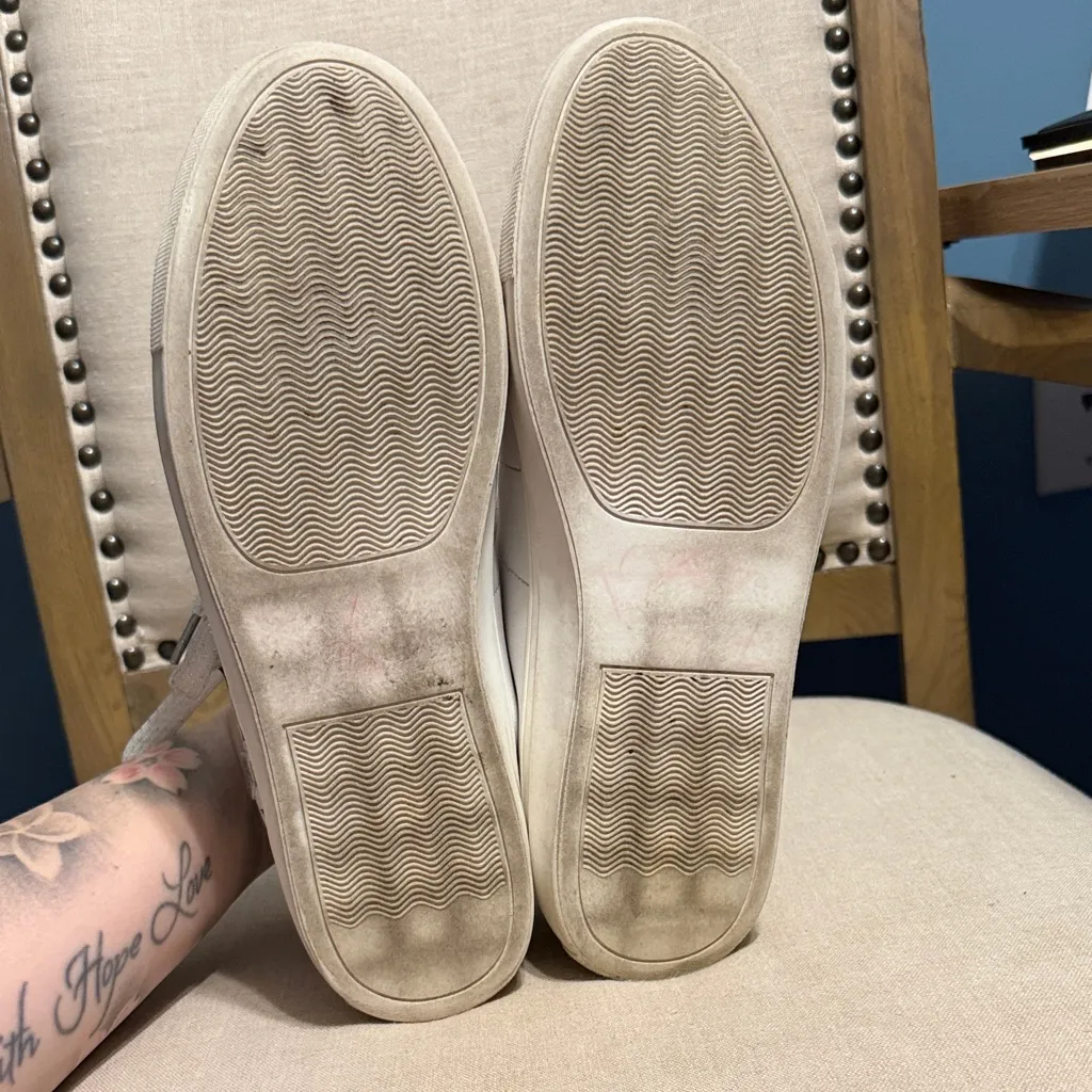 Portland by Portland Boot Co. Women’s White Sneakers with Star Applicays, Sz 11 - Image 8