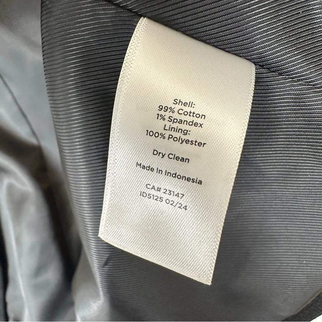 Talbots Textured Tailored Button Front Vest - Image 6