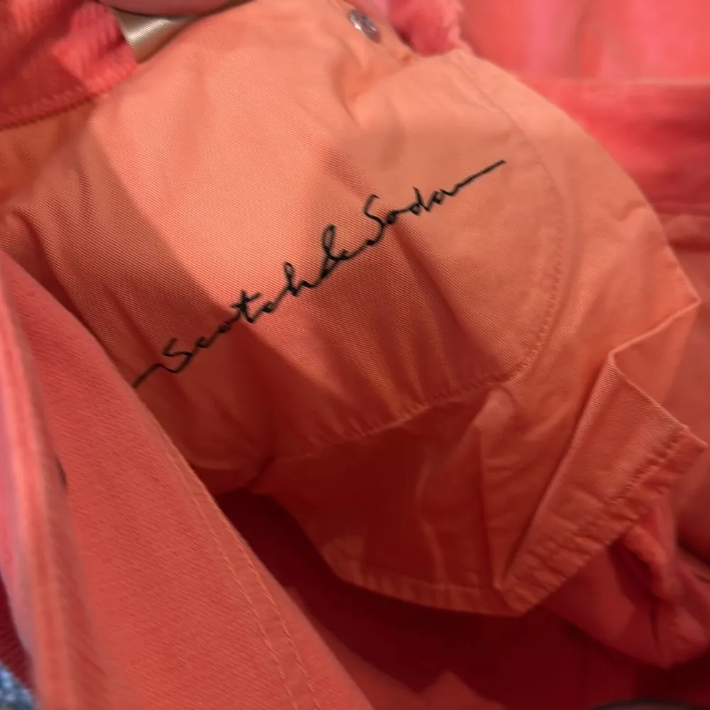 Scotch & Soda Pants Women 27x32 Coral The Charm High Rise Flare Stretch Corduroy - Image 7