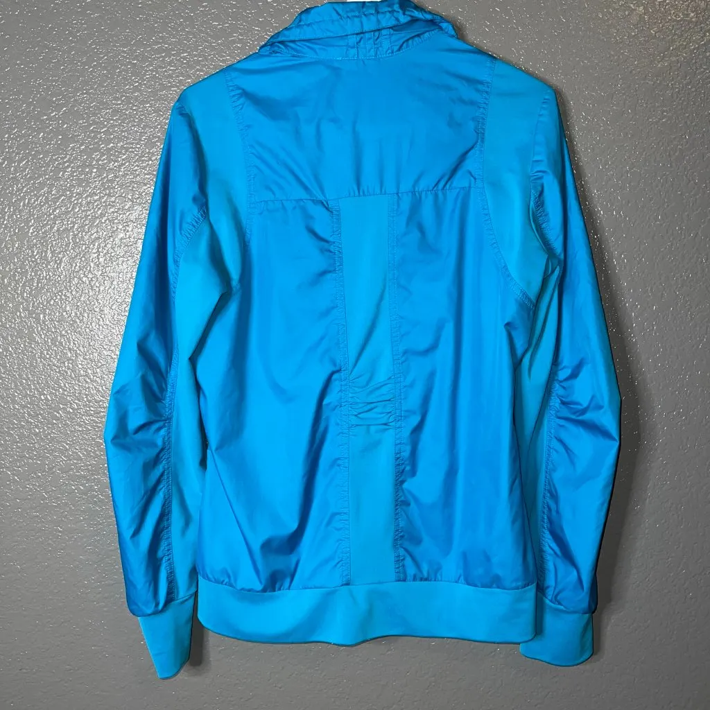 Adidas Own The Run ClimaProof Teal Running Jacket - Size Medium - Image 2