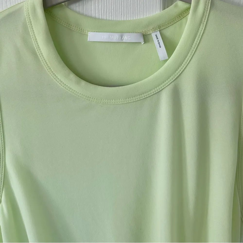 Helmut Lang Theory Twist Sheath Bodycon Midi Evening Dress - Image 4