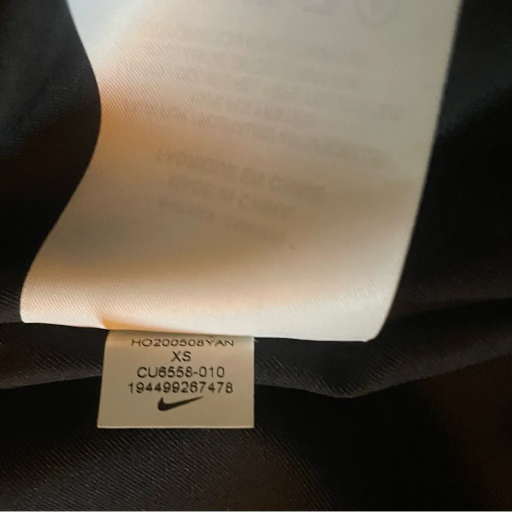 Nike Faux Fur Swoosh Jacket - Image 5