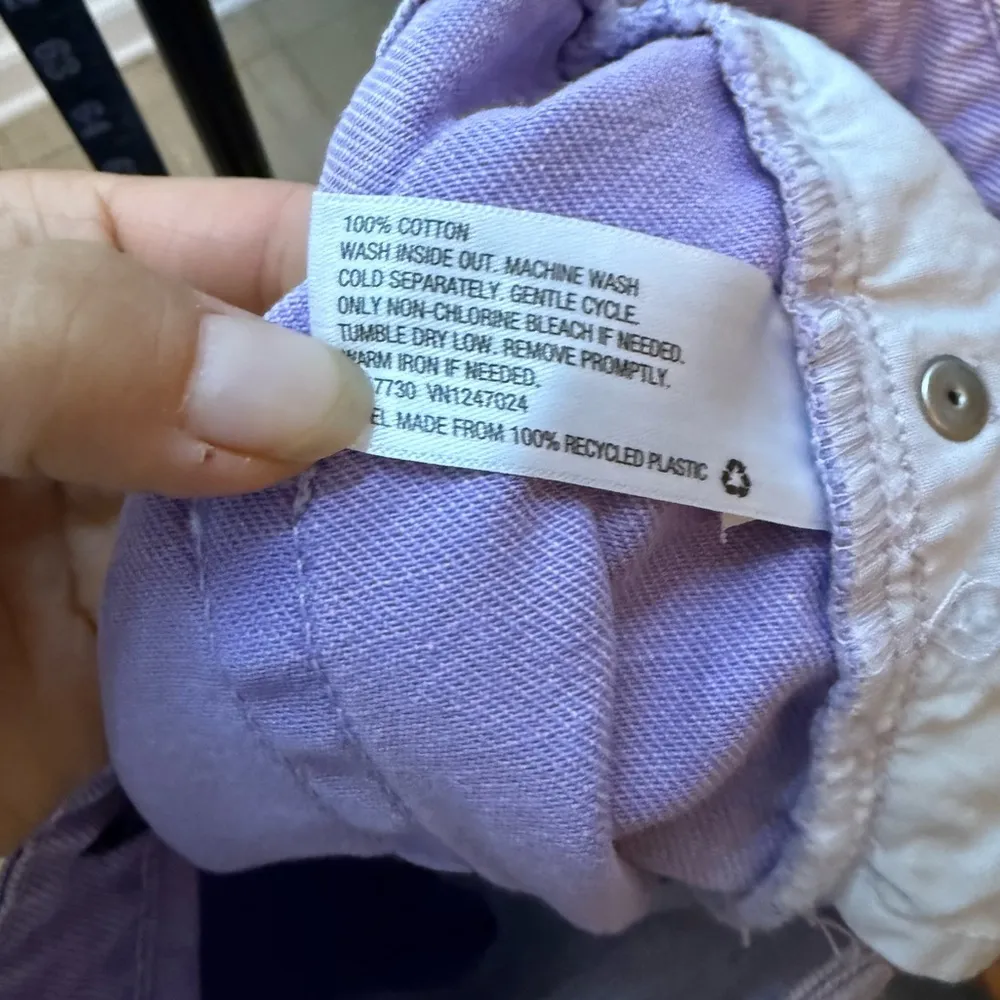 Wild Fable Lilac Purple Cut Off Denim Shorts - Image 4