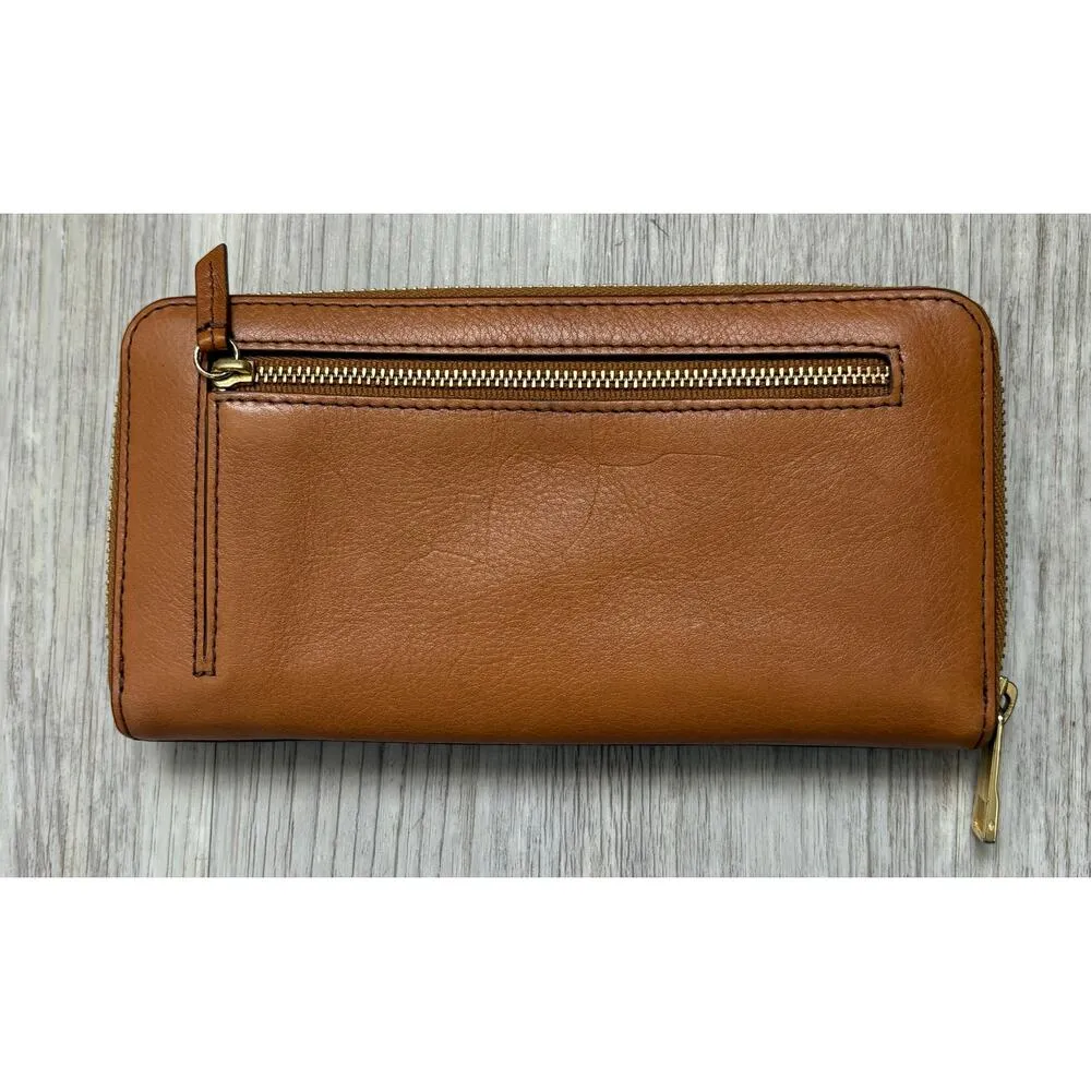 Fossil  | Women's Tricolor Leather Wallet Coin Card Holder Clutch - Image 2