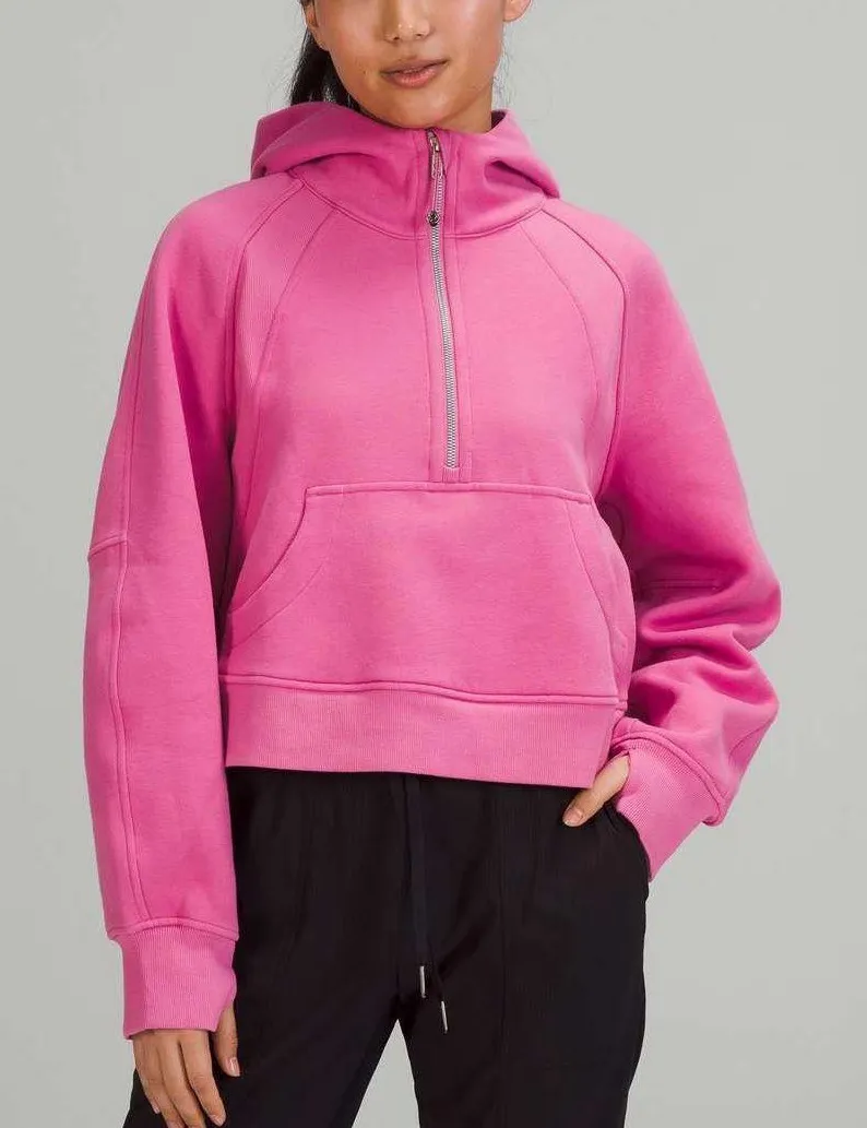 Scuba Oversized Lululemon Half-Zip Hoodie M/L - Image 2
