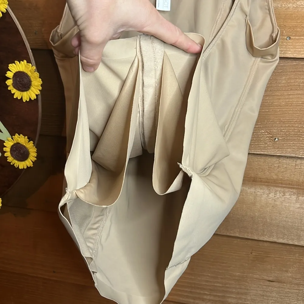 Subtract Shapewear Corset Stretch Corsage Tummy Control Tan Ultrafirm Hook Beige Size XL - Image 7
