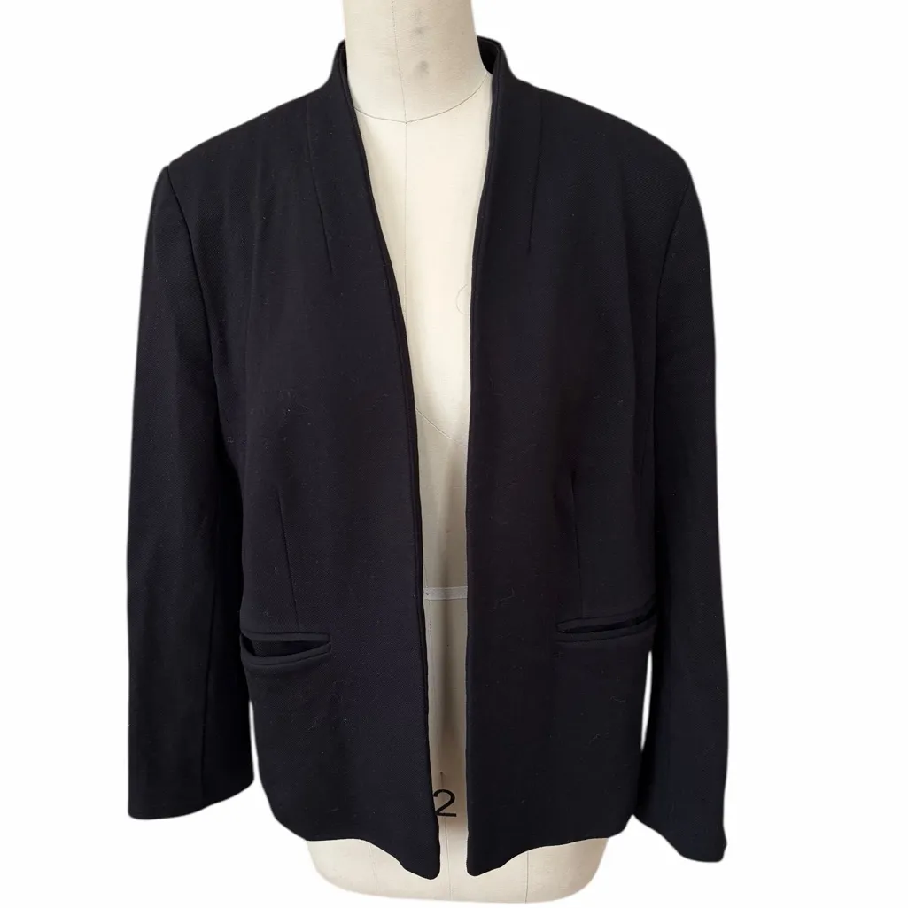 J. Crew going out blazer black Size 16 - Image 4