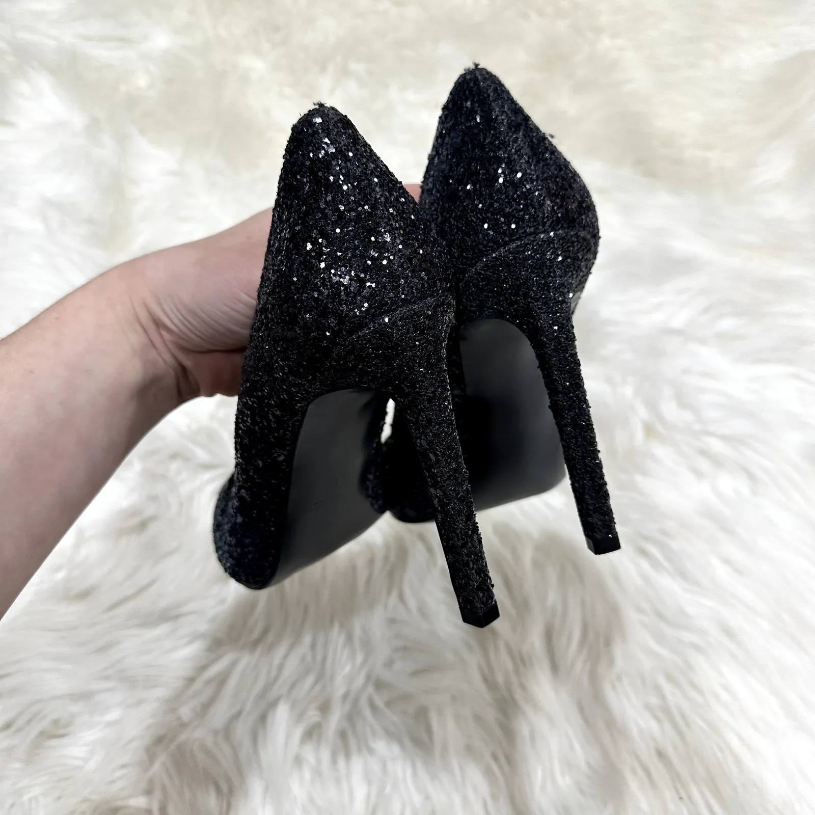 Nine West Ombre Sparkle Heels Sz 8.5 - Image 6