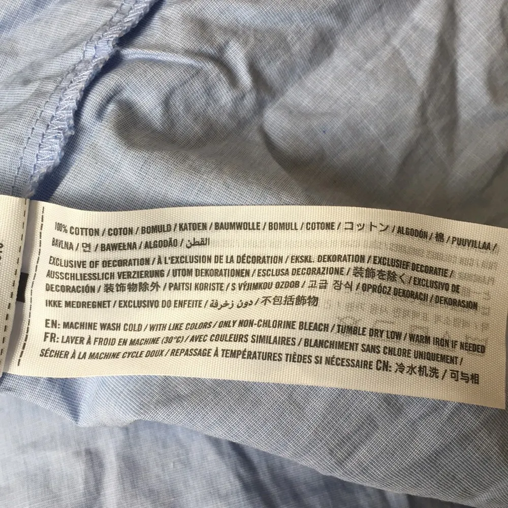 Abercrombie & Fitch poplin cotton eyelet top - Image 6