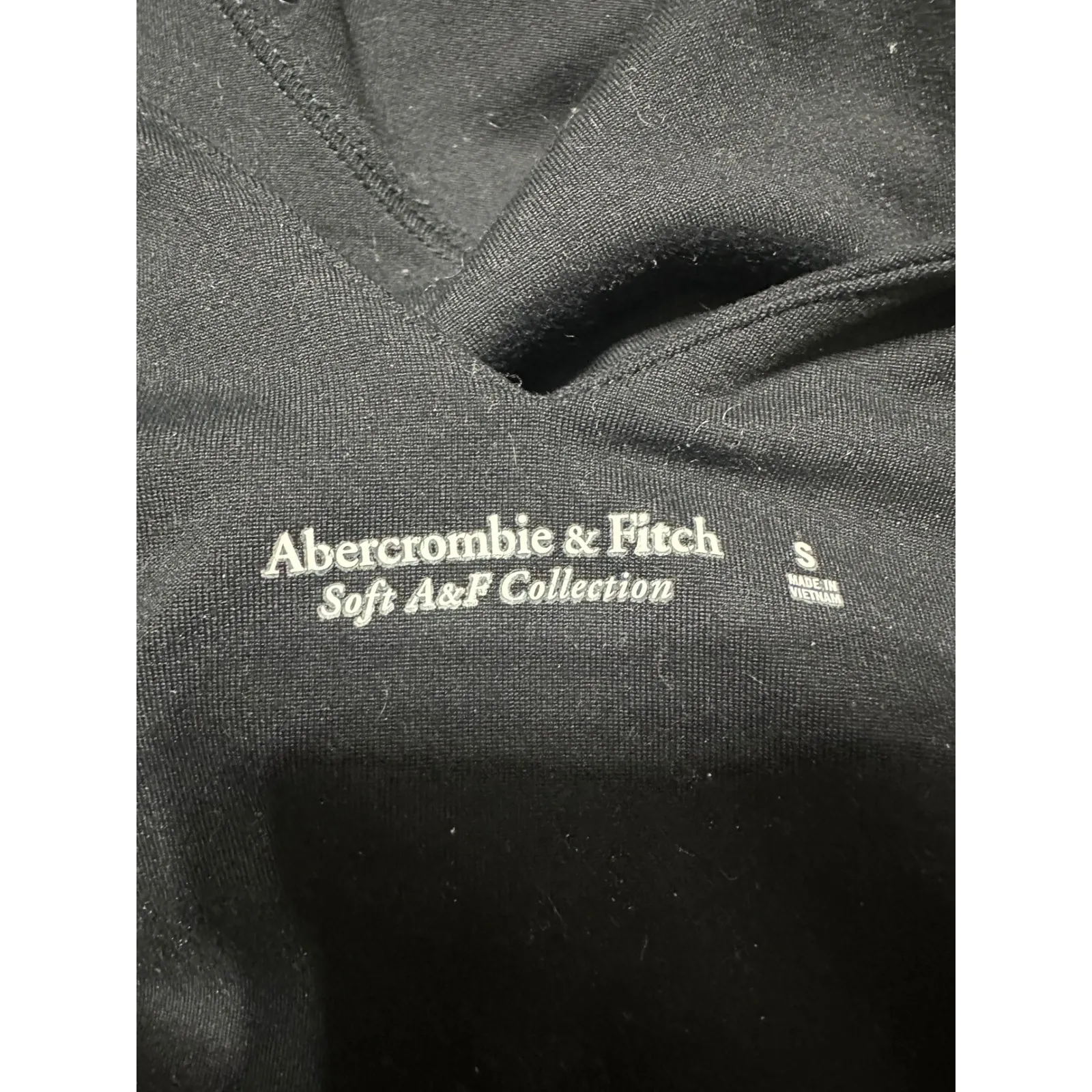 Abercrombie Fitch Soft A&P Collection Black V‎ Neck Tank Bodysuit Womens Size S - Image 5