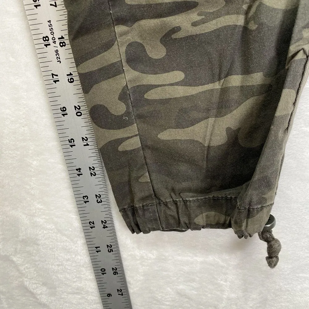 Social Standard Sanctuary‎ camo cropped pant jogger Womens Small cotton blend - Image 5