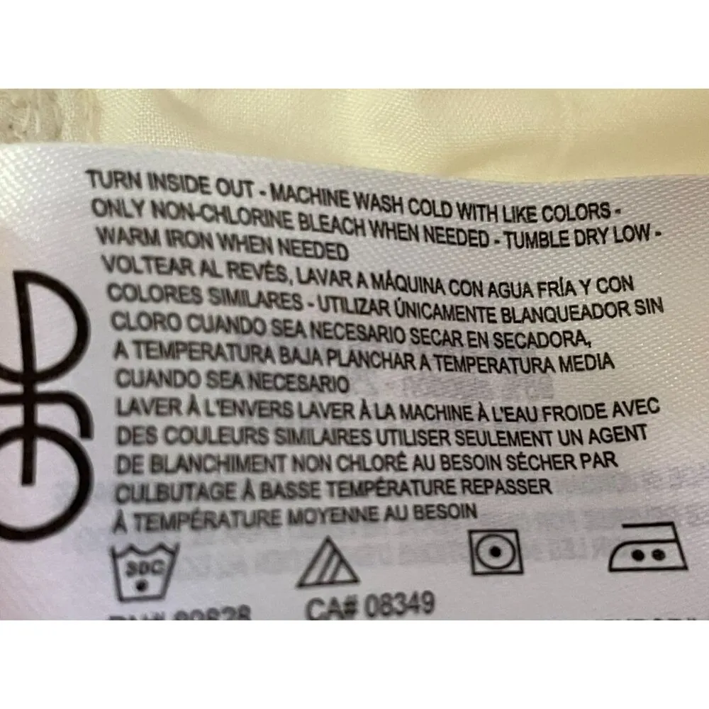 Sam Edelman Codie High Rise Wide Leg NEW 32/14 Undyed Natural - Image 12