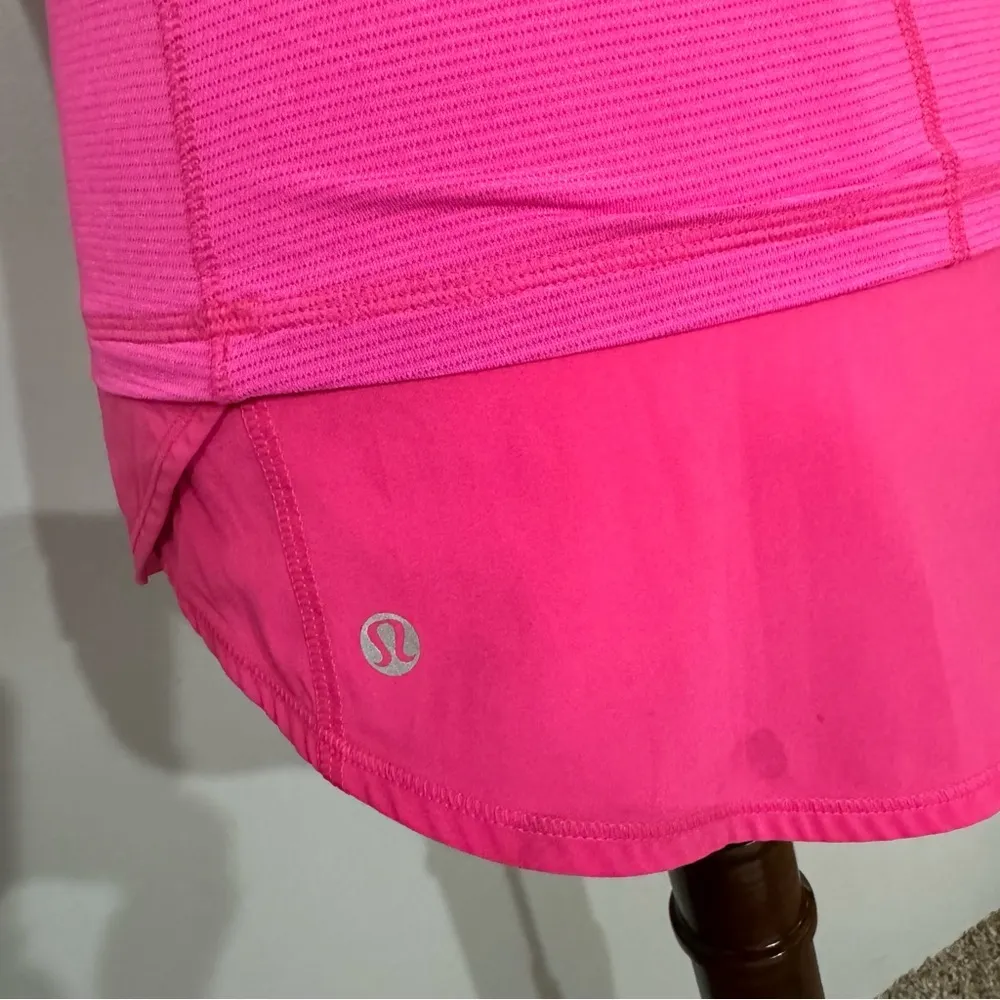 Lululemon Pink Activewear Yoga Top Size 4 - Image 6