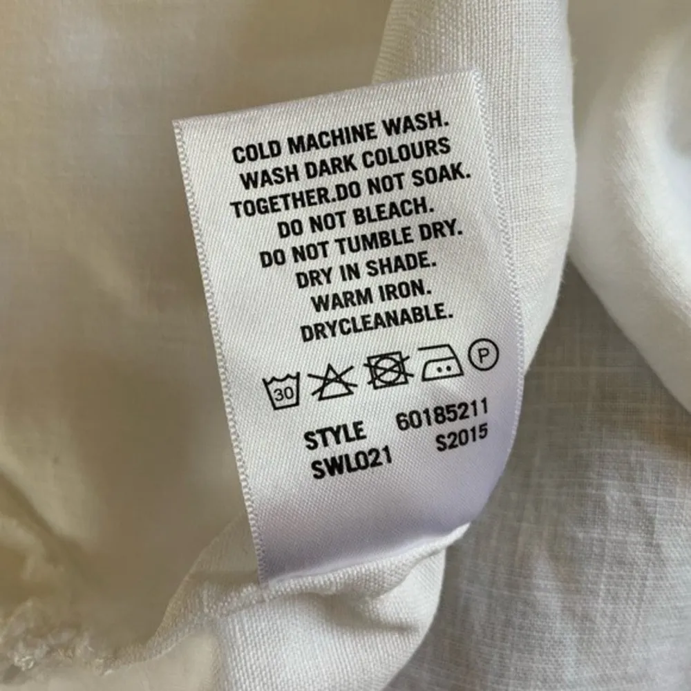 Trenery Linen Tie Button - Image 10