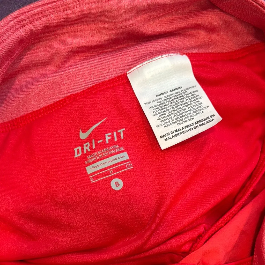 Nike Women's Coral Athletic Shorts - Image 2