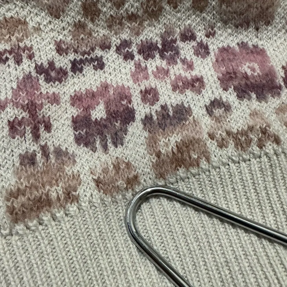 LOVESHACKFANCY Kirsten Pullover Sweater in Stardust Fantasy size XS - Image 9