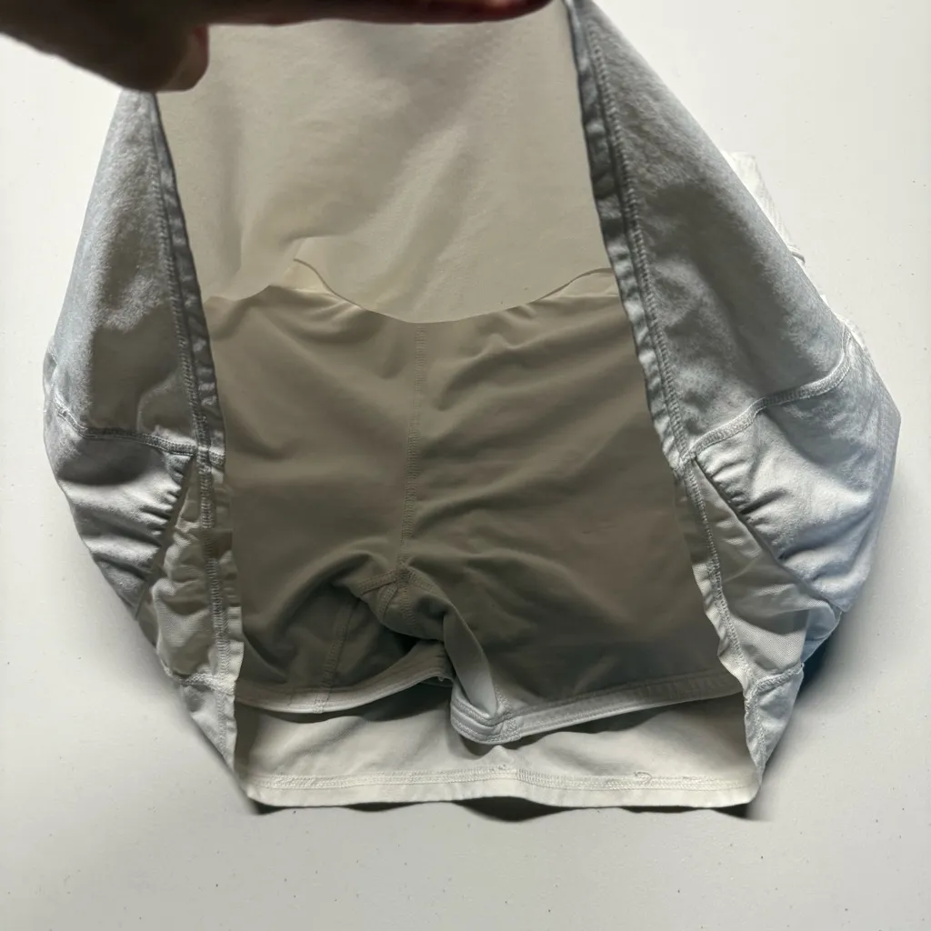 Athleta Women’s White athletic active Tennis Pickleball Skort size medium EUC - Image 6