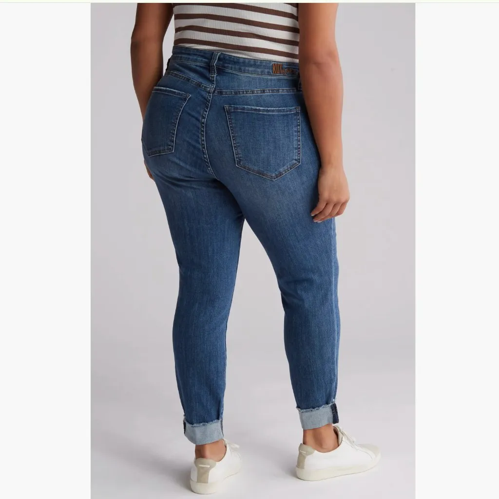 NWT KUT from the Kloth Asher Ankle Straight Leg Jeans (Gaura) (Plus) 20W, GAURA - Image 2