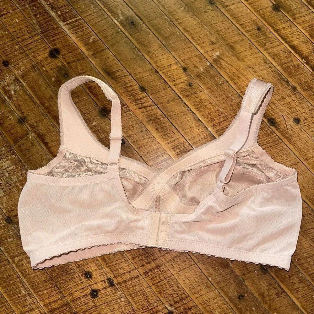 Glamorise Women's MagicLift Front Close Posture Back Support 42D Bra Tan Size undefined - Image 4