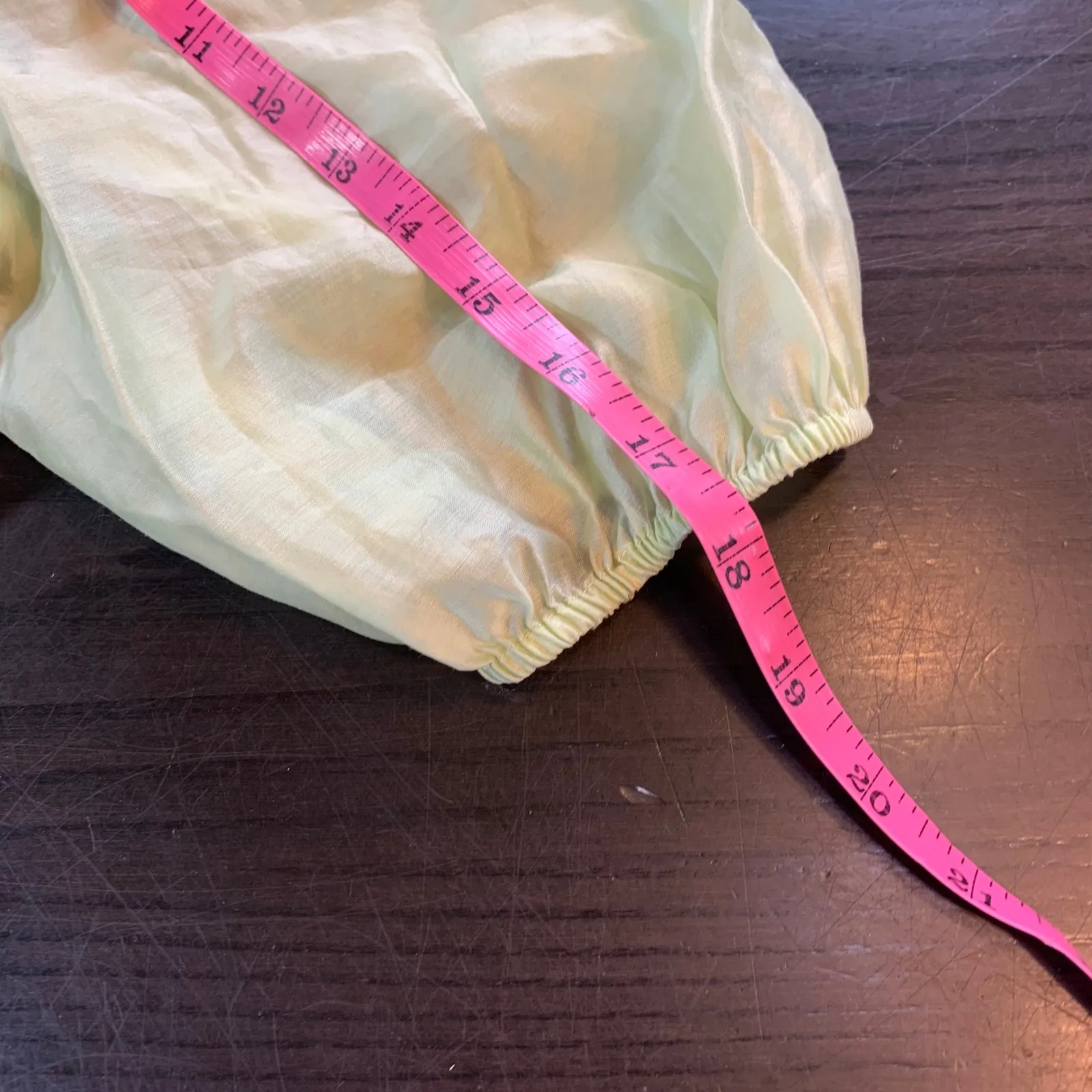 WAYF Lemongrass Smocked Puff Sleeve Peplum‎ Top M NWT Square Neck Blouse
Cottage - Image 12