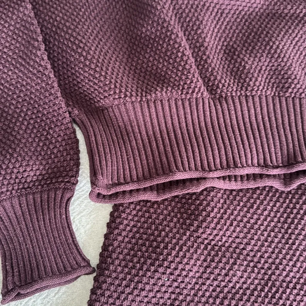 Free people Hailee Sweater Shirt/Skirt Set, Size Small,$128 - Image 9