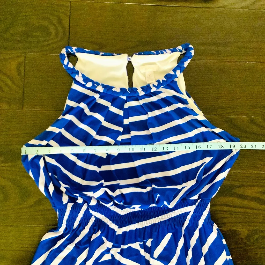 Beautiful CHICO’S maxi dress 💙🤍💙🤍💙 - Image 6