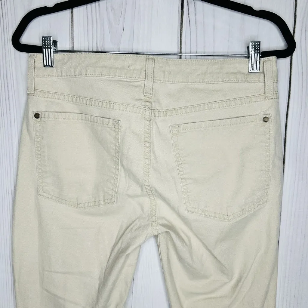 Vince Women’s Skinny Crop Ankle Khaki Jeans Size 30 (30x30) Made in USA - Image 8