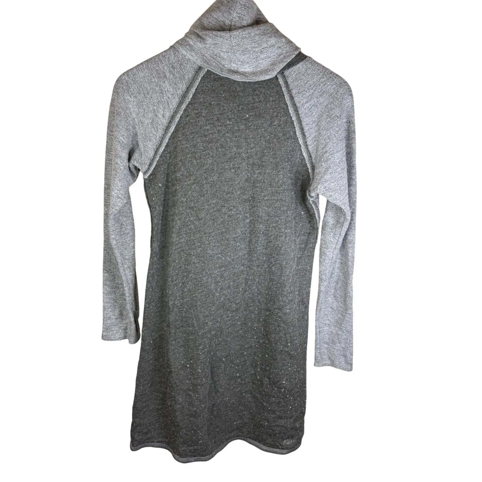 Kühl‎ Nova Dress Womens Small Ash Grey Wool Blend Cowl Neck Long Sleeve Sweater - Image 8