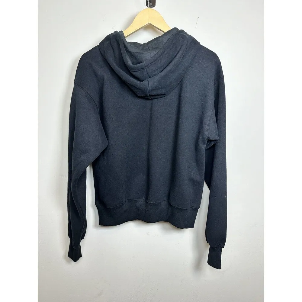Fabletics  Pullover Hoodie Long Sleeve Cozy Fleece Size Small Womens NWT Black - Image 6