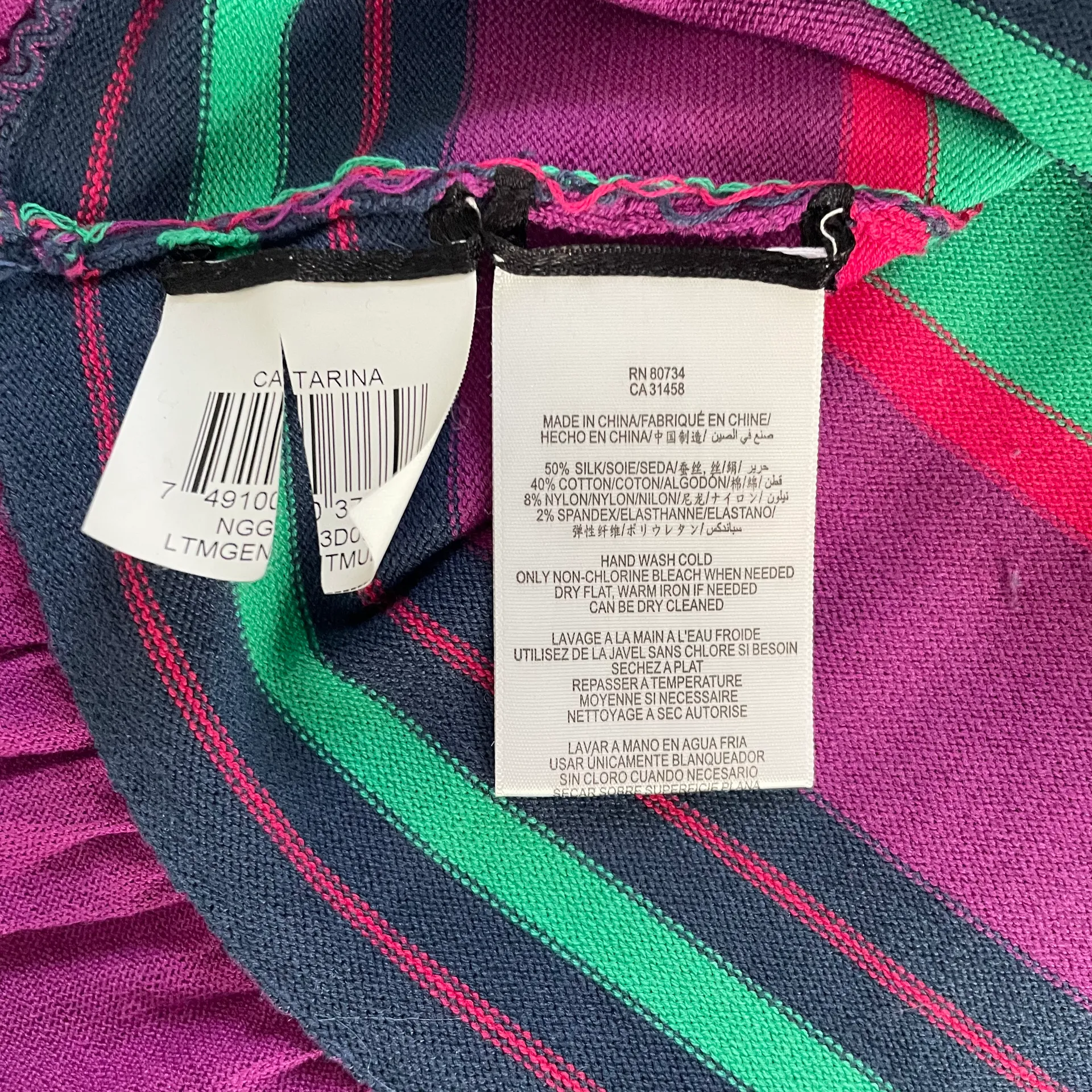 NWOT  Catarina Striped Skirt - Image 5