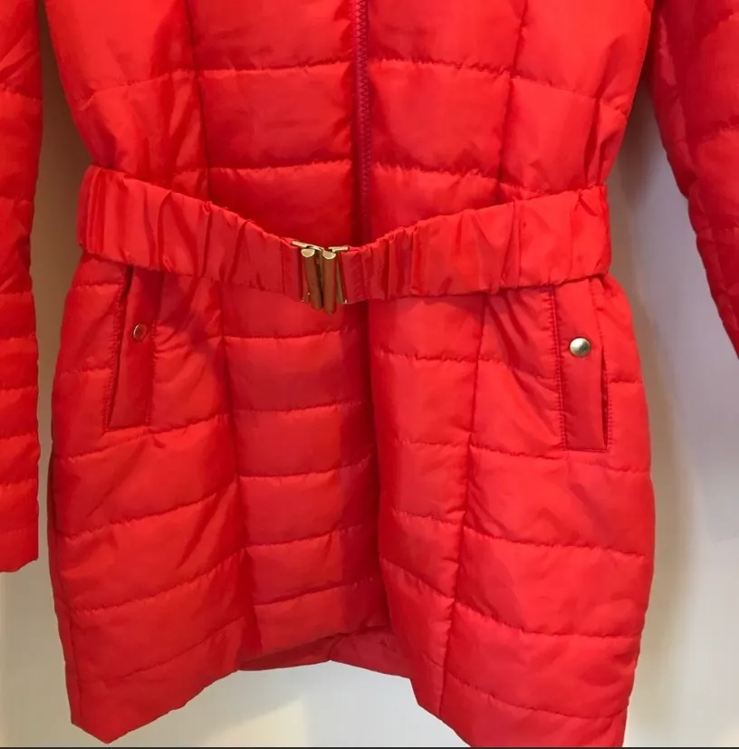 Padded Parka with Faux Fur Hood - Image 7