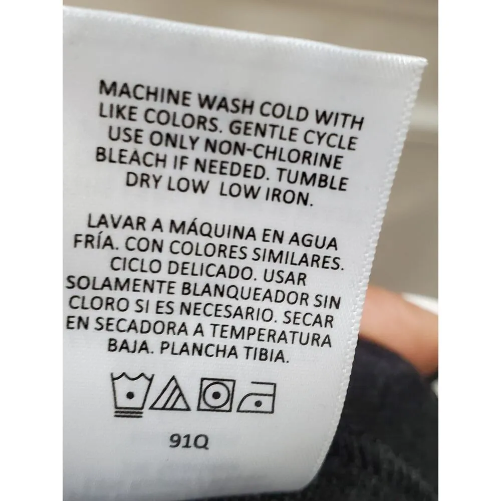 Terra & Sky Women's Black Polyester Pull On Straight Fit Dress Pants Size 2XL - Image 9