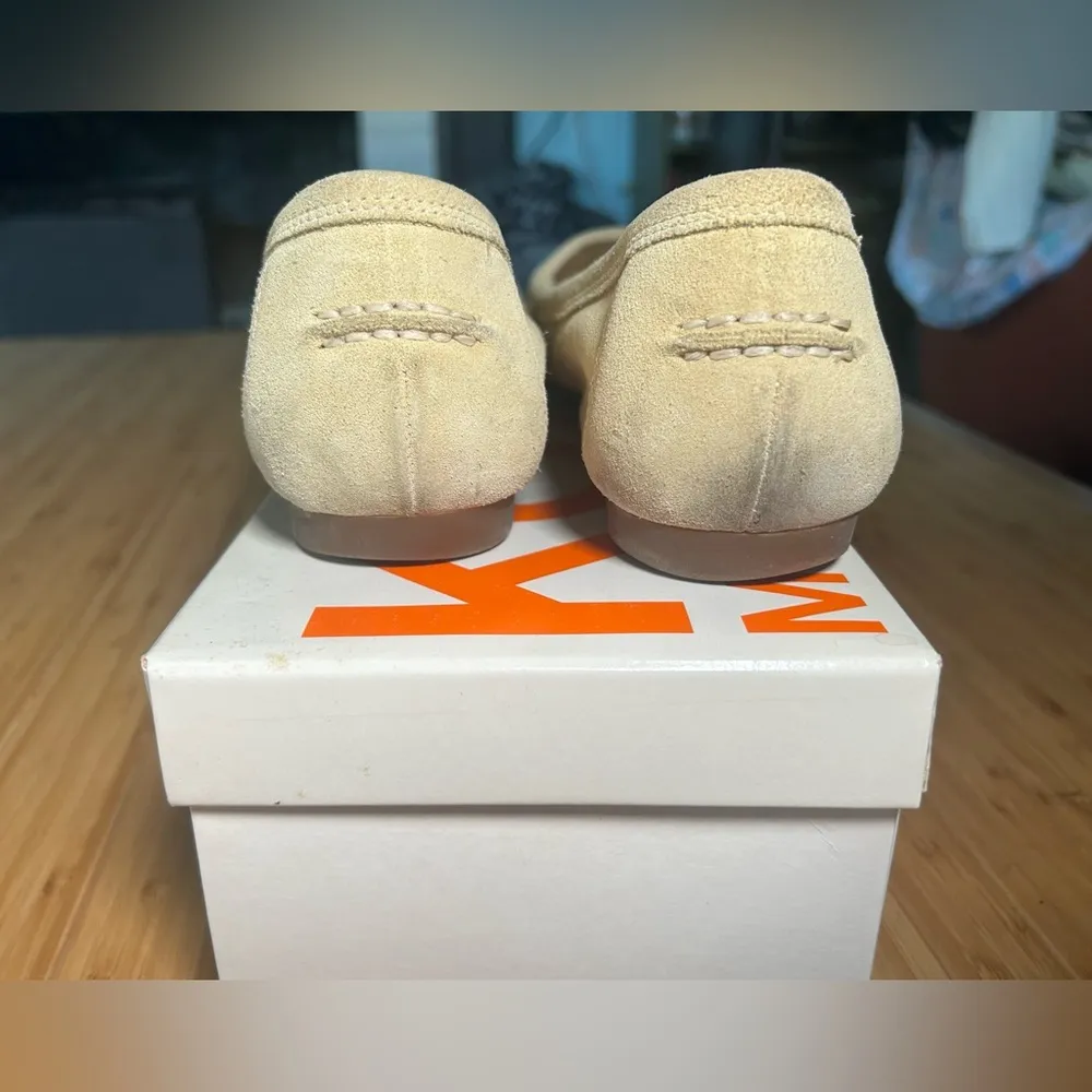 Kors-Michael Kors Cream Slip-on Moccasin Size 10 - Image 14