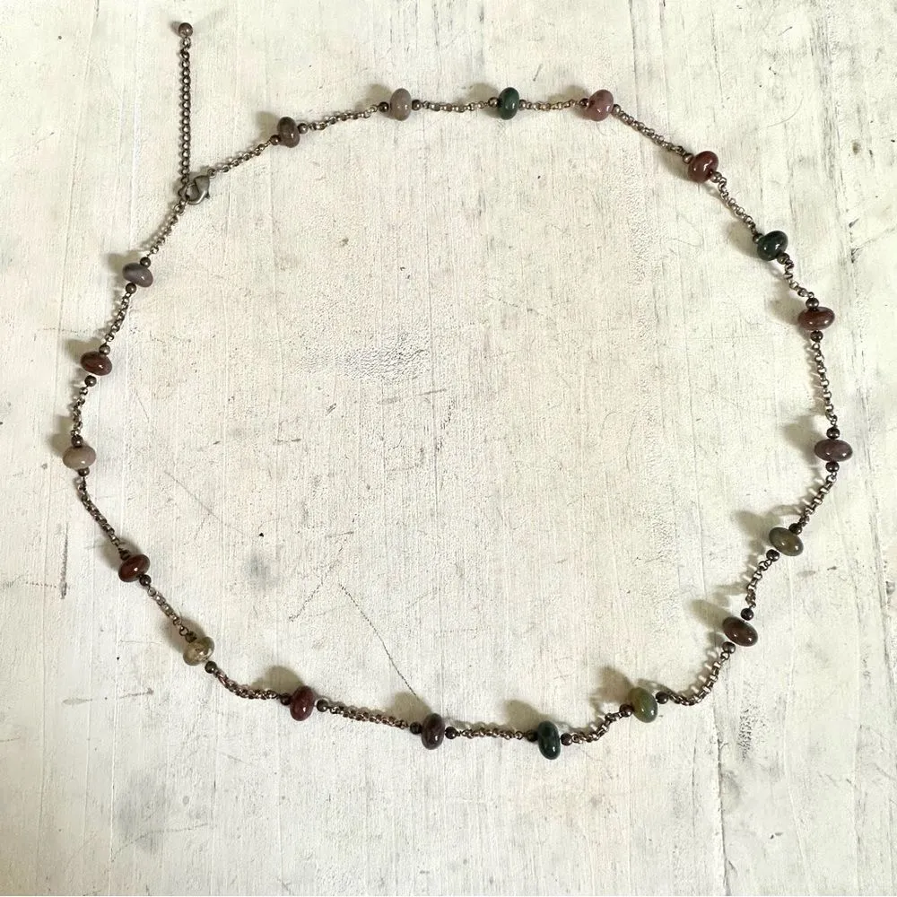 Indian agate necklace - Image 3