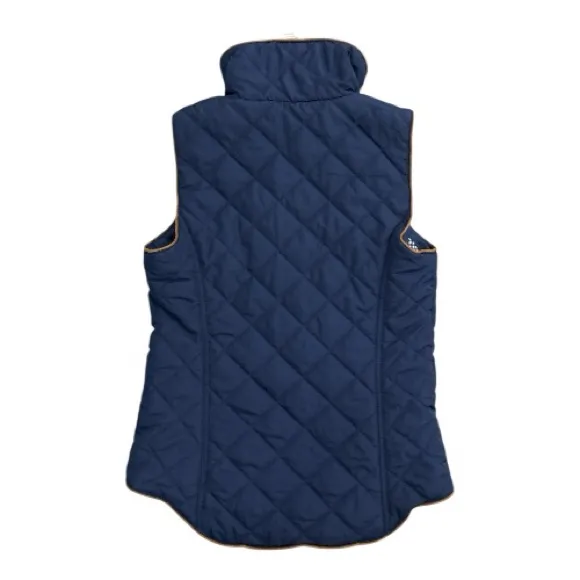 Crown & Ivy Navy and White Checkered Lining Vest - Image 5