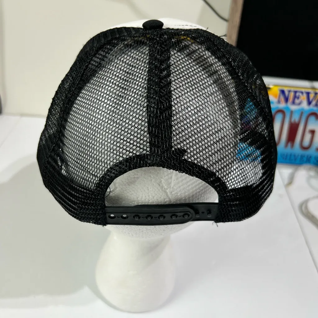 Mt. Bachelor Trucker Hat Rainbow Pride Mesh‎ Cap OSFM NWOT Black - Image 6