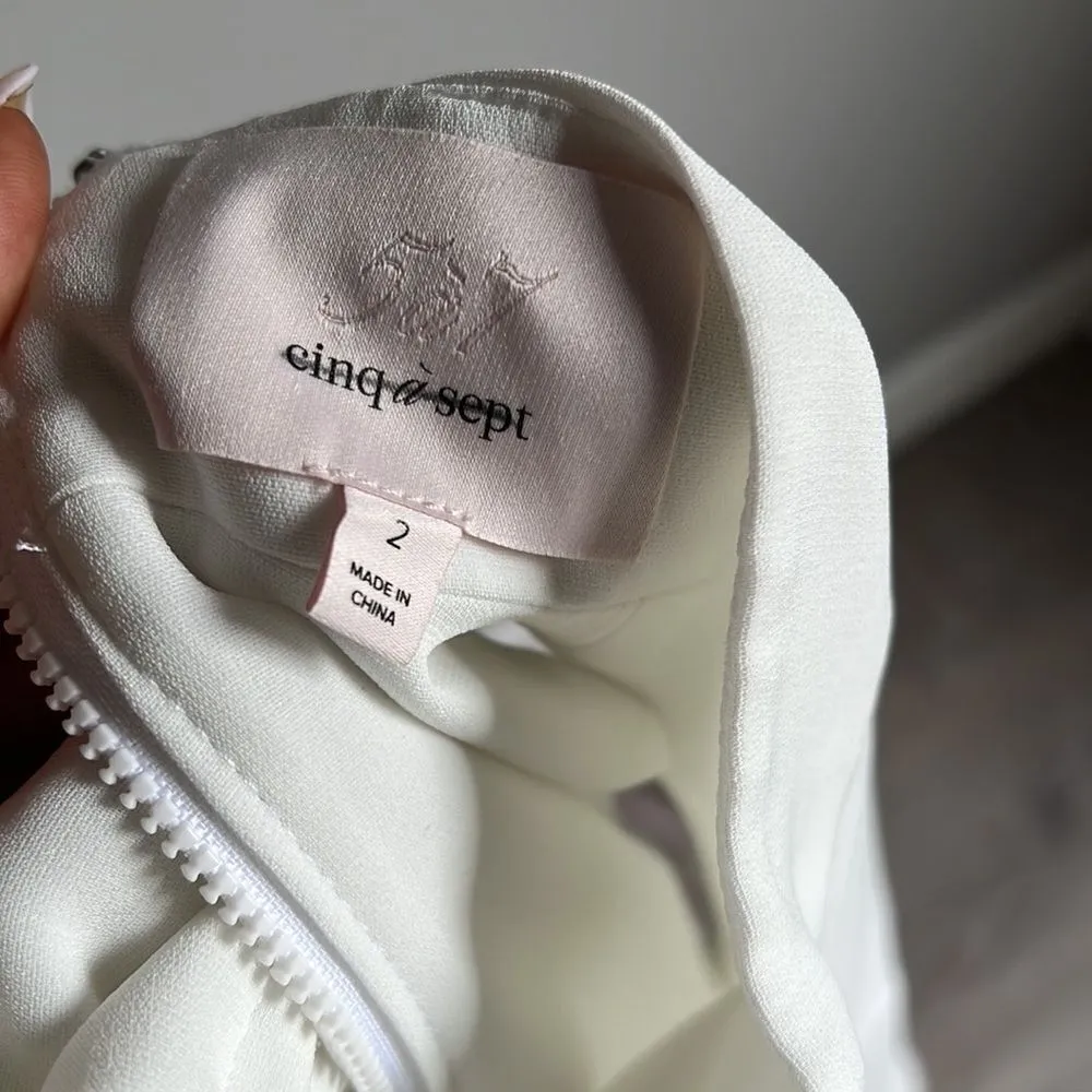 Cinq a Sept Julia Back Cutout Dress - Image 8