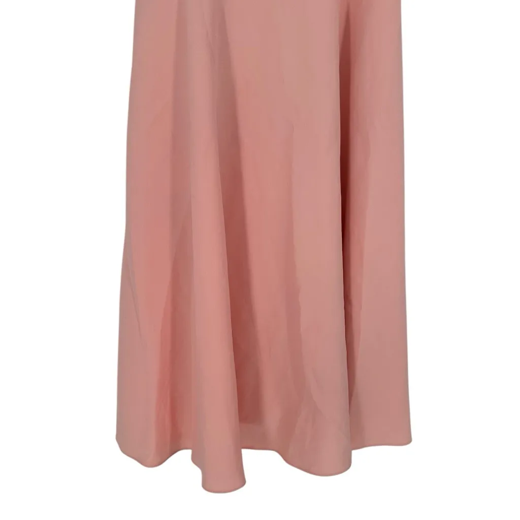 Gal Meets Glam Yvonne Dress One Shoulder Midi Dress Rose Quartz sz 6 Altered NWT - Image 6