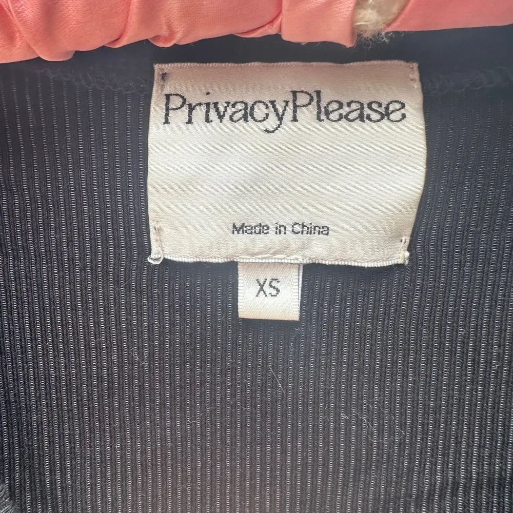 Privacy please long sleeve snap bodysuit - Image 3