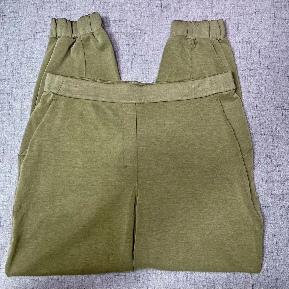 Lululemon Softstreme High Rise Relaxed Jogger Pant Bronze Green 12 Nwt - Image 7