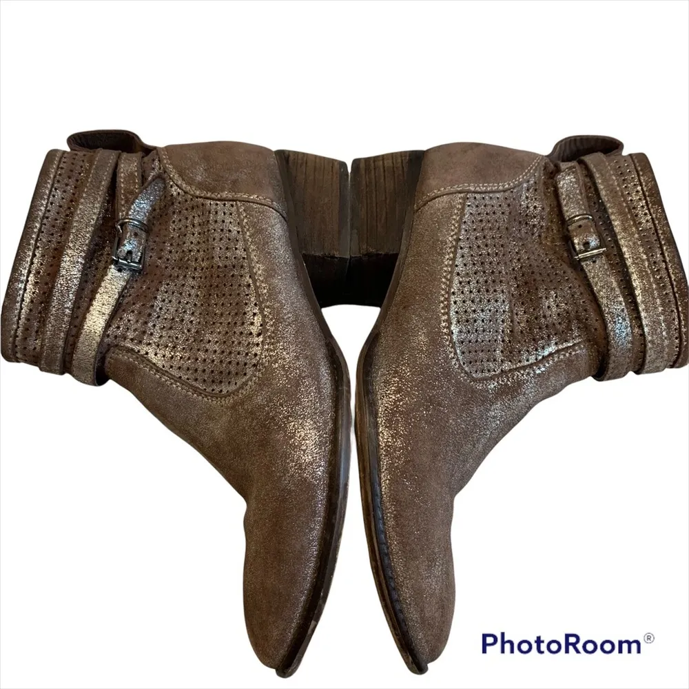 Seychelles Sanctuary Metallic Pewter Metal Bootie - Image 8