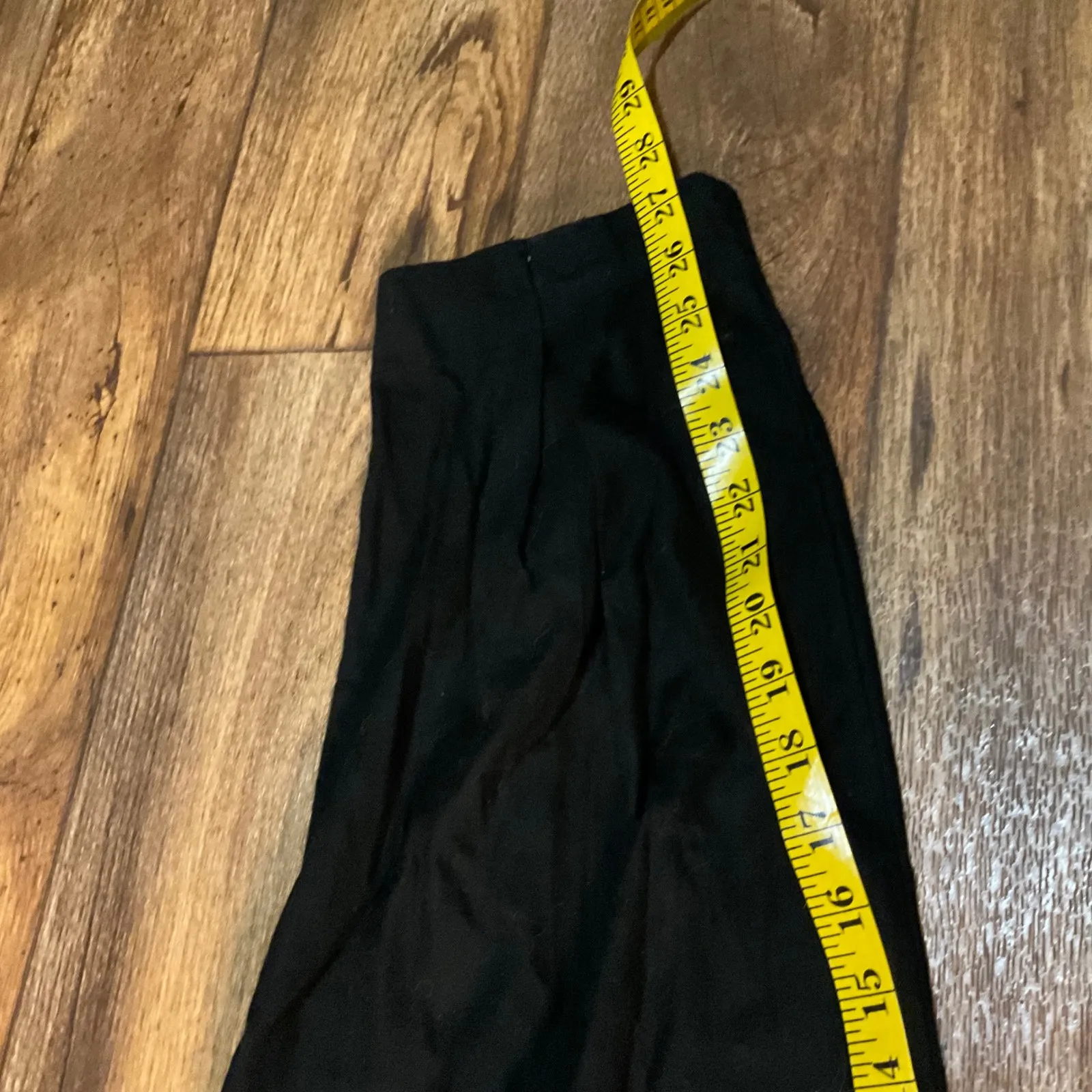 Farm Rio Jumpsuit Women's GG XL Black Cutout Spaghetti Strap Darted Linen‎ - Image 16