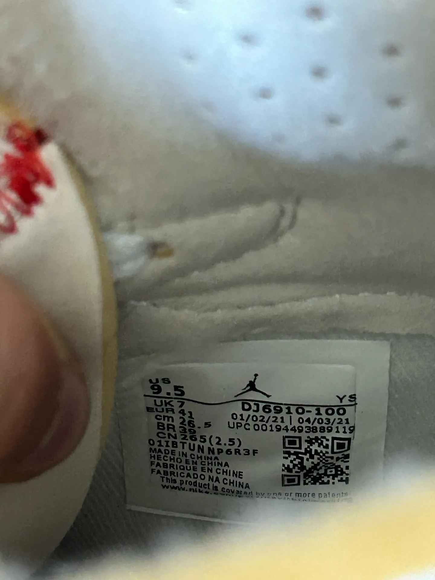 Nike air Jordan 1 high top Women's Multicolor Sneakers - Image 6